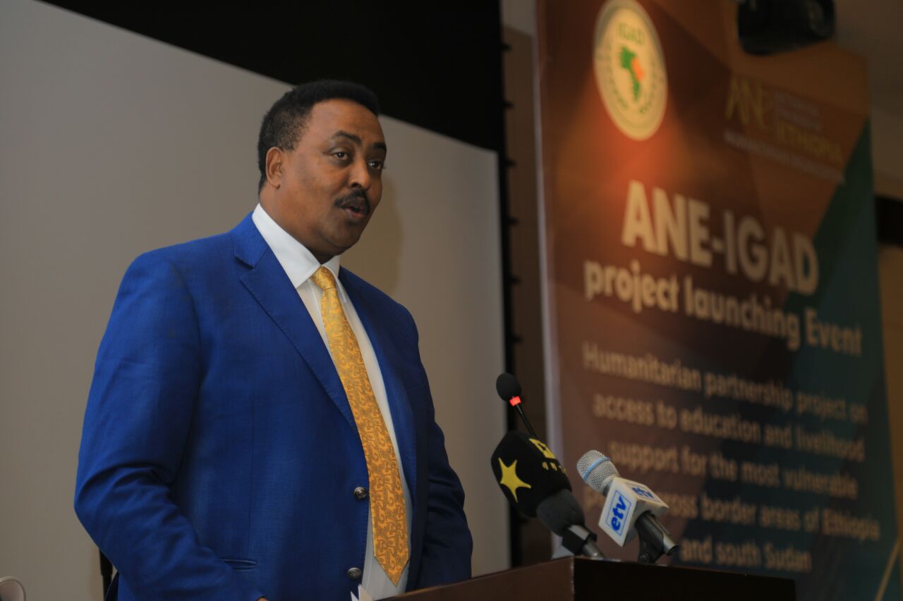 Dr. Workneh Gebeyehu on ANE IGAD Project Launching